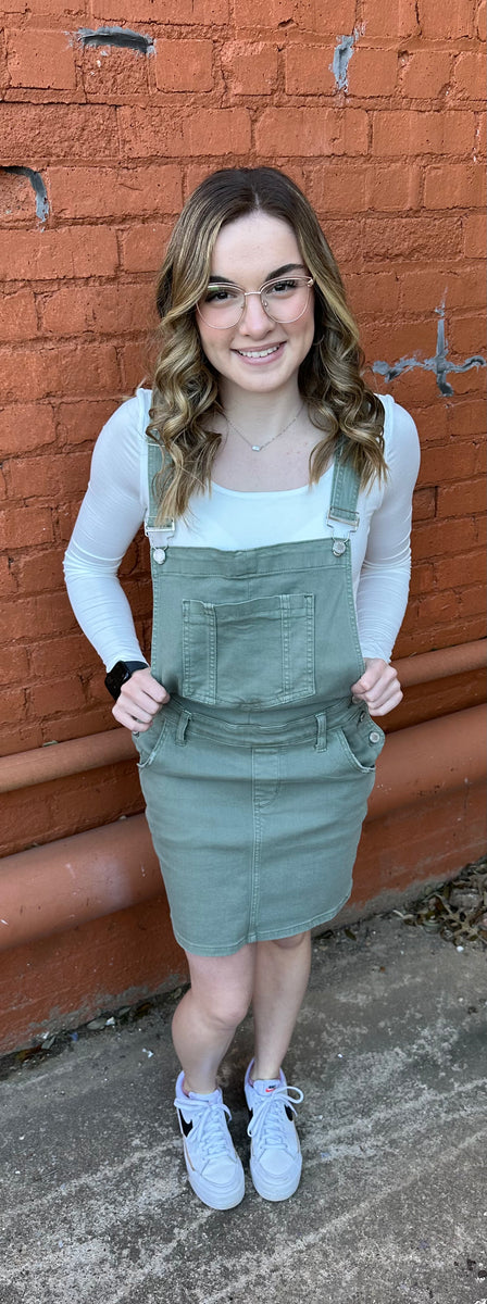 Judy Blue Sage Skirt Overall – Kasee Jo Trading Co.